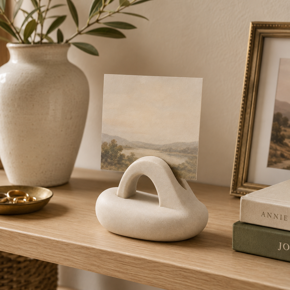 HasnFxz™ Pebble Arc Photo Holder