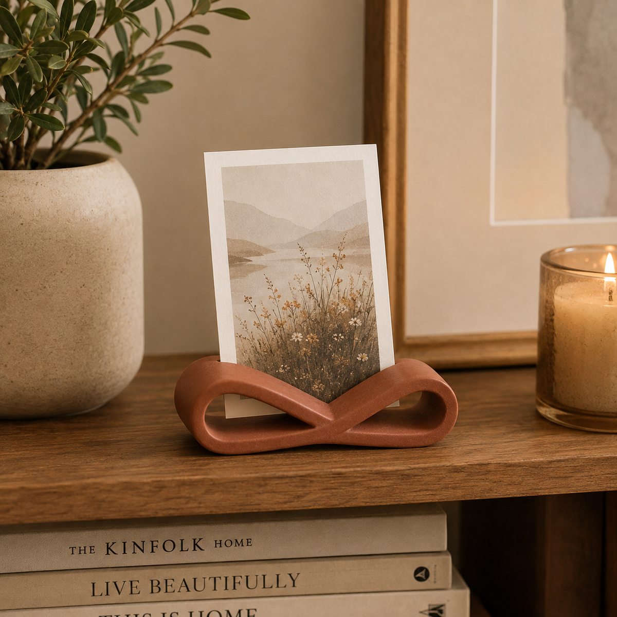 HasnFxz™ Folded Loop Photo Holder