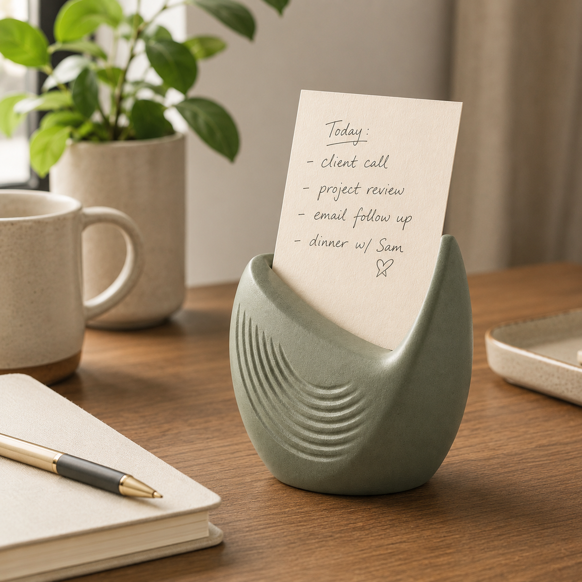 HasnFxz™ Crescent Ridge Memo Holder