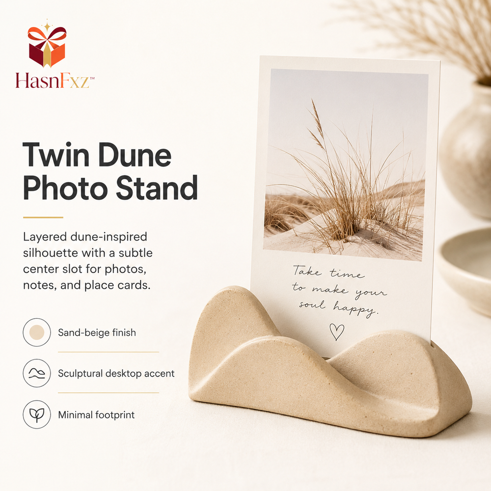 HasnFxz™ Twin Dune Photo Stand