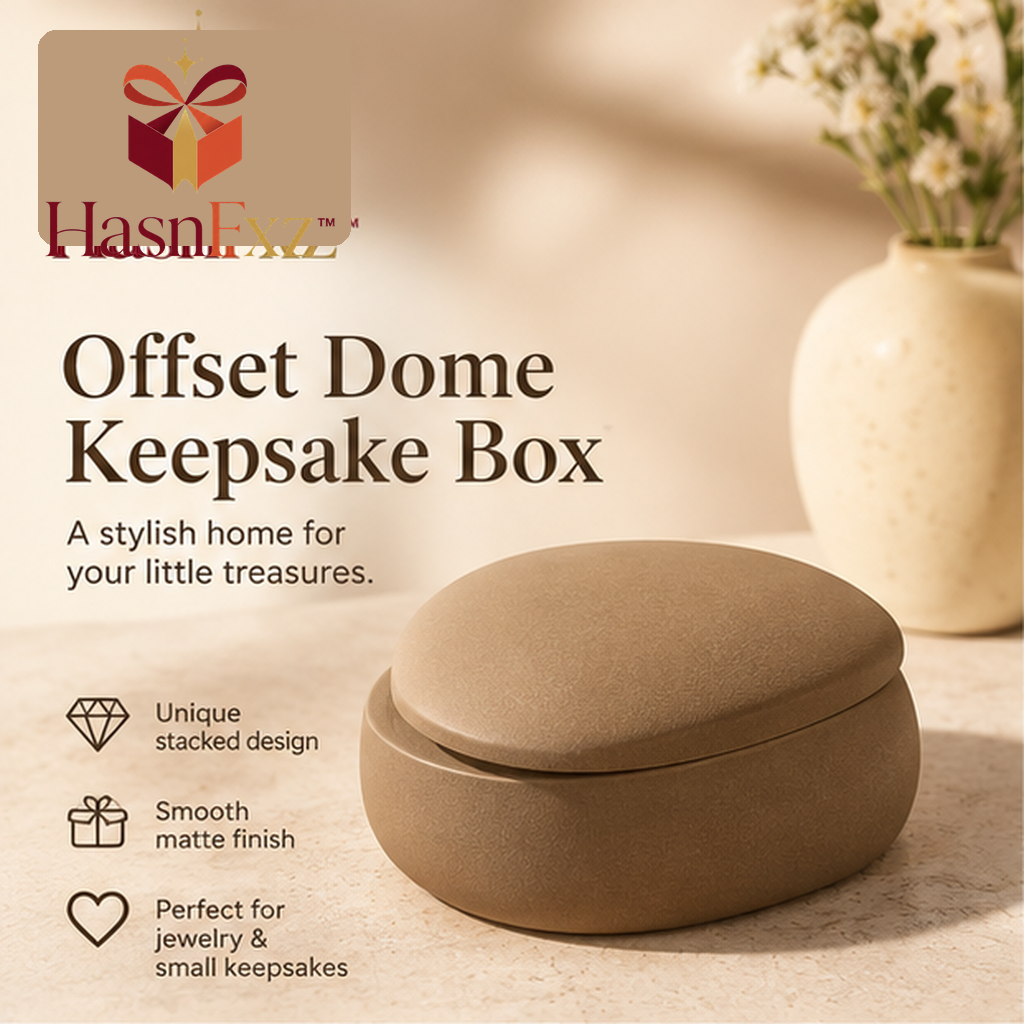 HasnFxz™ Offset Dome Keepsake Box